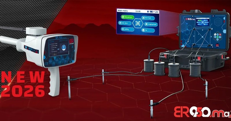 Vertex Quantum VX 900: مقارنة أنظمة متعددة الأغراض لكشف الذهب والمياه