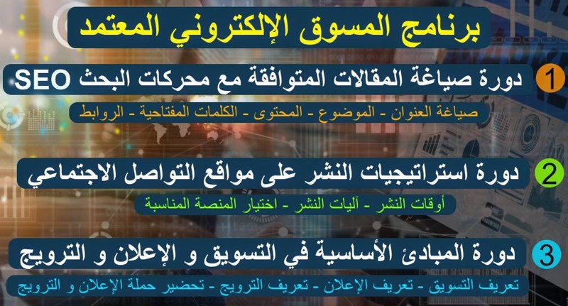 المسوق الإلكتروني المعتمد: دورة تدريبية شاملة